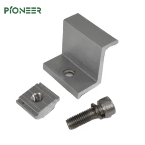 Aluminum Solar Panel End Clamp Installation Accessories for Solar Mounting System