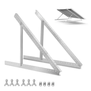 Aluminum Solar Panel Mounting Bracket Metal Roof Mini Rail Solution Solar Roof Mounting Bracket