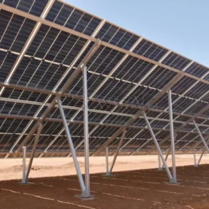 Aluminum Solar Rack Mounting System with Ground Bracket for Solar Panel Framed PV Modules