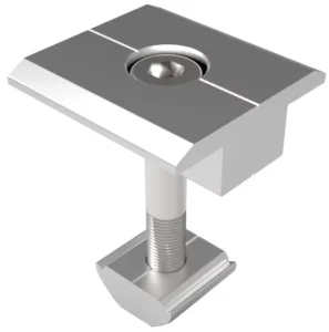 Aluminum Solar System Accessories Mid Clamp for Solar Energy Bracket Mounting System
