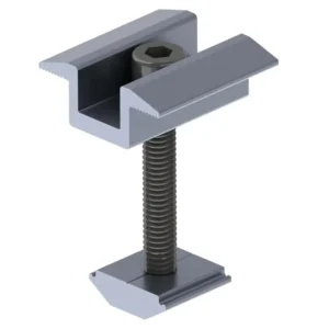 Aluminum Stainless Steel Solar Installation Accessories Solar Bracket Mid Clamp End Clamp for Mounting Solar Panels
