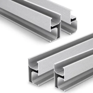 Aluminum Standard Rail AL 6005 T5 Aluminum For Roof Solar Mounting System