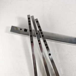 Aluminum Steel Profile and Conduit Parts High Speed Laser Profiling and Surface Engraving for Mechanical Framework Systems