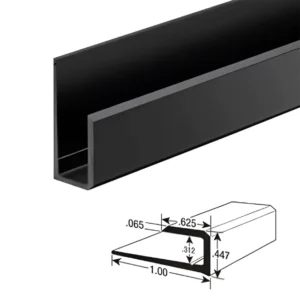 Aluminum Strip Aluminum Tile Trim Profile Aluminum J Channel Extrusion Profile J Shape Stair Trim Profile Modern