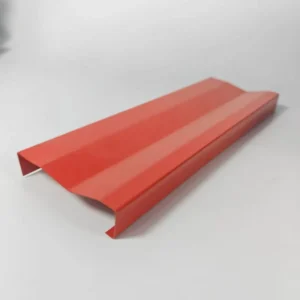 Aluminum Suspended Baffle Aluminum Profile Corrugated Panel Grille Embossed Aluminum Curtain Wall Suspended Ceiling