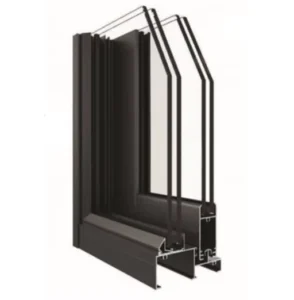 Aluminum System Profiles for Sliding Windows Frame Powder Coated Building Materials