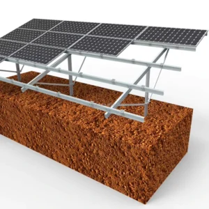 Aluminum T2VC Solar Mounting Bracket Photovoltaic Solar Panel Frame System