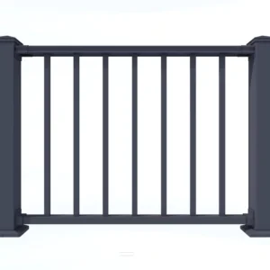 Aluminum Vertical Balustrade Stair Handrail