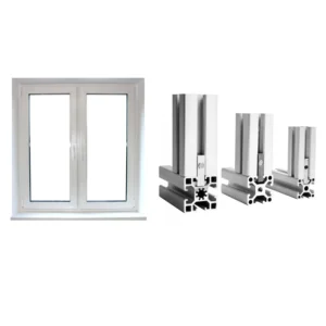 Aluminum Window Frame Profiles Thermal Break Casement Window Aluminium Profile for Windows and Doors