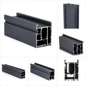 Aluminum Window and Door Profiles 6063 T5 Architectural Aluminum Extrusion Profiles for Construction