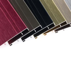 Aluminum edge corner trim decorative profiles