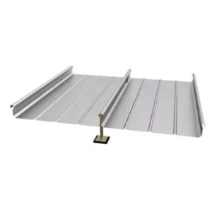 Aluminum magnesium manganese Alloy Industrial Panel Brackets Supports for Standing Seam Roof Panels Foshan Aluminum Profiles