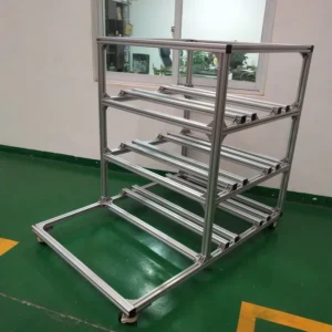 Anodized 6000 Series Aluminum Alloy Profiles Frames Cutting Punching Services T3 T8 Temper Square Shape