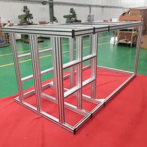 Anodized 6000 Series Aluminum Alloy Profiles Square Shape Cutting Service T3 T8 Temper Manufacturer