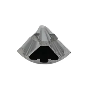 Anodized Aluminum Metal Showcase Profile Aluminum Extrusion Frame Profile