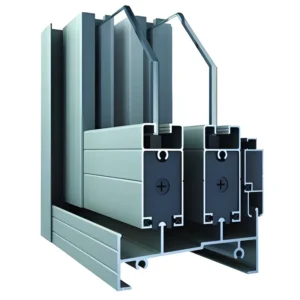 Anodized Finished 6000 Series Aluminum Extrusion Profile Bending Cutting Welding for Window Door Building Facade Decoration
