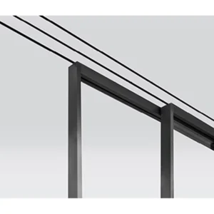Anodized Powder Coat Aluminum Profiles for Window Door Curtain Wall