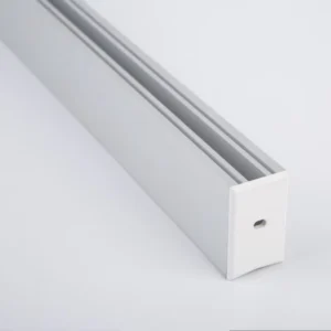 Anodized Silver Extruded 6063 Series Aluminum LED Channel Glass LED Aluminum Profile for Lighting and Decoration