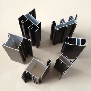 Anodizing Aluminum Alloy 6000 Series Profiles with Cutting Service for Windows and Doors
