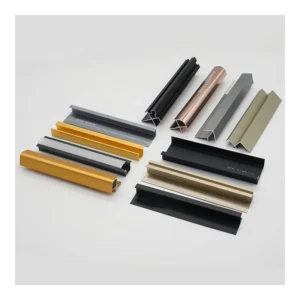 Architectural Aluminum T Profile for Wall Panel Joint Corner Metal Decorative Line Trim System