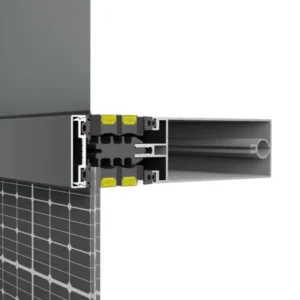 Architectural Curtain Wall Transom Profile Extruded Aluminum 2.5-4mm Thickness for Facade System