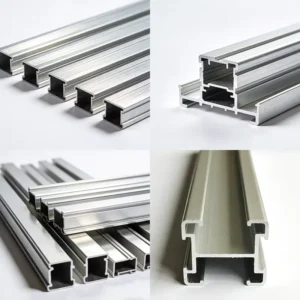 Architectural Custom Aluminum Profile with Wood Grain Finish for Pergola