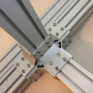 Assembly Line Aluminum Alloy Profile Production Line Frame Cutting Welding T3 T8 Temper Square Shape for Industrial Equipment