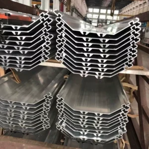 Available Low Price Per Ton Aluminum 3 Profile Triangle Aluminum Profile for Railway Transport