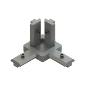 B Series 3 way End Corner Connector Bracket for 6mm T Slot Aluminum Extrusion Profile Rail 3D Printer Accessories