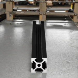 BLACK V Slot European Standard Anodized Aluminum Profile Extrusion 20×20 Profile for CNC 3D Printer