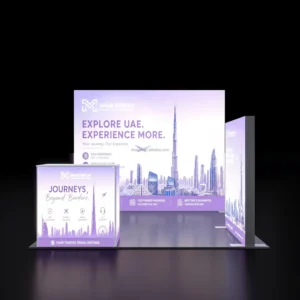 Backlit Trade Show Booth Display Modular Portable Fair Exhibition Stand Builder Seg Expo Exhibit Booth Led Advertising Light Box