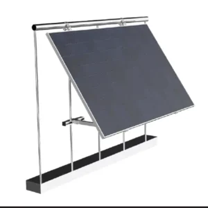 Balcony Solar Mounting System Adjustable Support Suitable For Balcony Railing Angle Adjustable From 23-35°