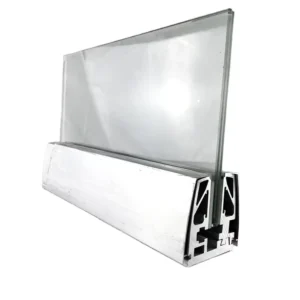 Base Fixed Aluminum U Channel Profile for Glass Railing System