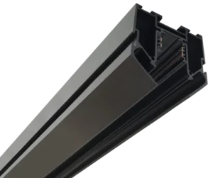Black Aluminum Profile Rail Track Lights 1m 2m 3m Stretch Tension LED Tracking Magnetic Track Light Ceiling Rail