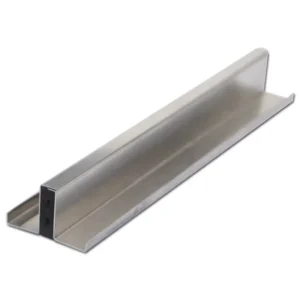Black Rubber Insert Expansion Joint Profile Aluminum 6063 Material Aluminum Tile Movement Joint Profile