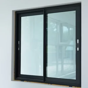 Black Sliding Glass Aluminum Alloy Profile Window Aluminum Sliding Windows