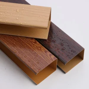 Building Aluminum Profile square Tube Direct Sales Manufacturer Suitable for Exterior Decoration Projects