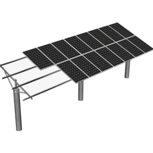 C Profile Zn Al Mg Coated Steel PV Solar Panel Mounting Support Bracket Customized