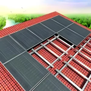 CE Certification Solar Accessories Solar Structure Solar Shingles Roof Tiles