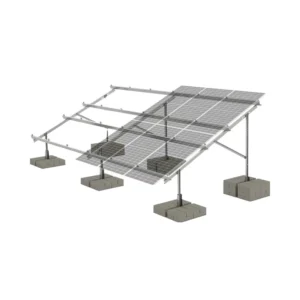 CE Certification Steel PV Solar Panel Support Structures Ground Racking Framed Solar Mounting Structure Support Bracket