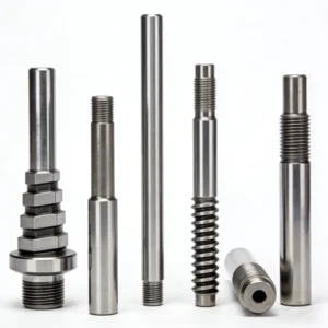 CNC Milled Shafts Custom Precision Splined Shafts Stainless Steel Keyway Milling Service