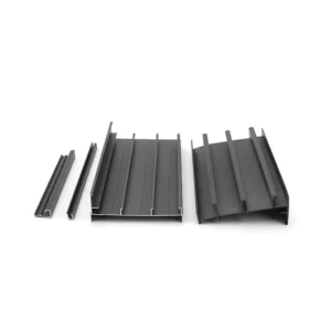 CNC Processed Aluminum Profiles for Glass Doors Custom Cutting and Welding Services for Window and Door Extrusion
