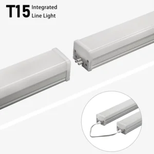 China Factory 220V 600 1200 1500mm Integrated Linkable Aluminum Profiles T15 LED Batten Light