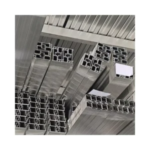 China Industrial Aluminum Profile Kitchen Aluminum Frame Glass Door Profile Window Profile Aluminum