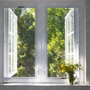 China Leading Manufacture Aluminum Replacement windows Double Swing Profile Casement Window Ualuminum Window And Door