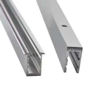 China Manufacturer Aluminium Profile for Glass 6mm Glass Aluminium Profile