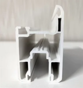 China Plastic Laminated Window Frame PVC Extrusion Machine 60 Casement Window UPVC Profile