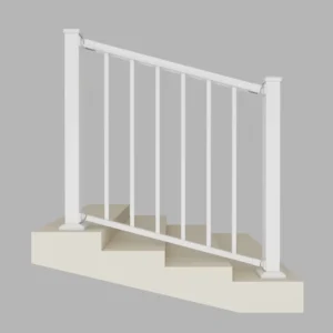 China Professional Custom Supplier Aluminum Handrail Black Balcony Railing for Exterior