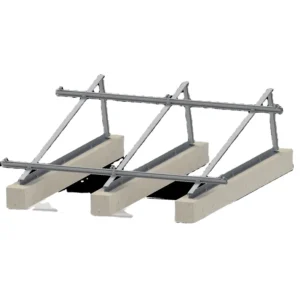 China Supplier Aluminum Solar Bracket for Flat Roof Adjustable Solar Panel Structure Bracket Solar Mounting