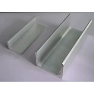 Chinese Aluminium Profiles Manufacturers Custom Any Size U-shape Channel Silver Anodized Aluminum Extrus Aluminum Profile